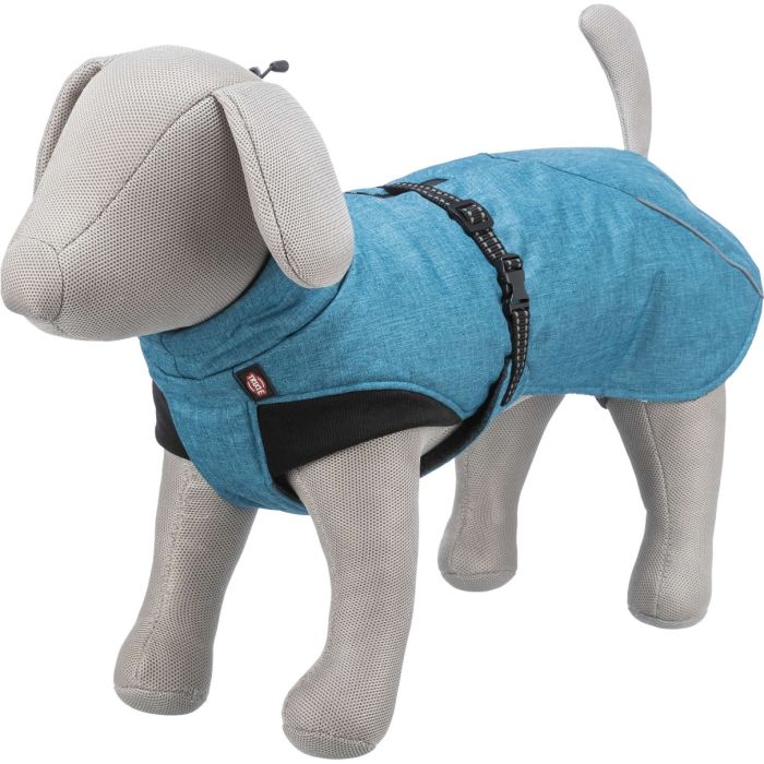 Trixie Rouen Winter Hundemantel – Gepolstert, Größe 52 Cm, Braun, Mit Kapuze Und Elastischen Bändern