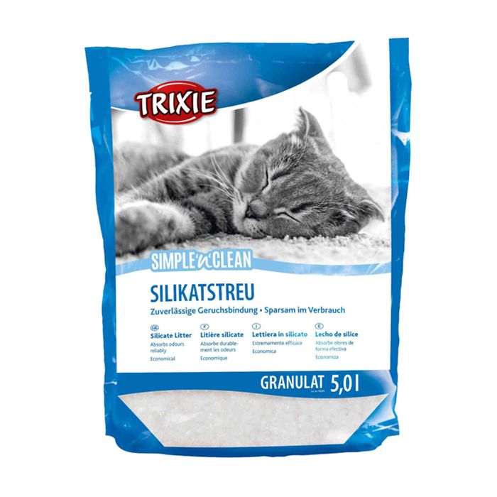 Simple'n'Clean Silikat-Katzenstreu