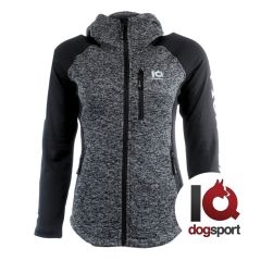 IQ-Dogsport Zip Hoodie Damen grau