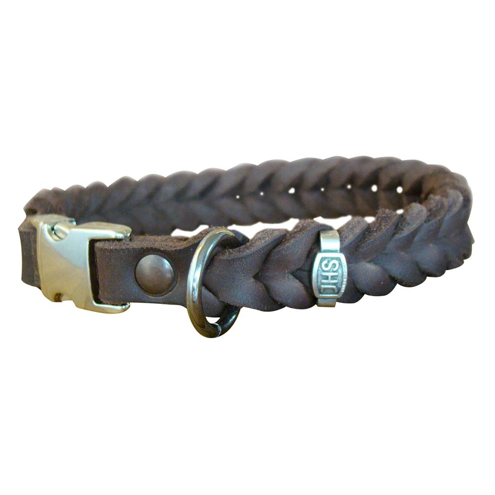 Geflochtenes Halsband mit Klick